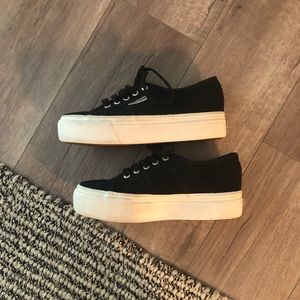 Black Platform Supergas 38